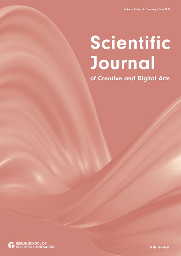 Scientific Journal of Creative and Digital Arts- Volume 1 Issue 1