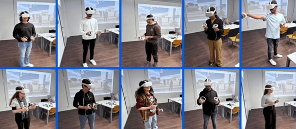Hamburg students in the metaverse