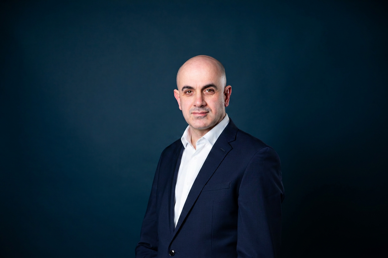 photograph of lecturer