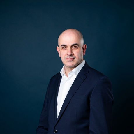 photograph of lecturer